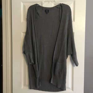 American Eagle Gray Cardigan